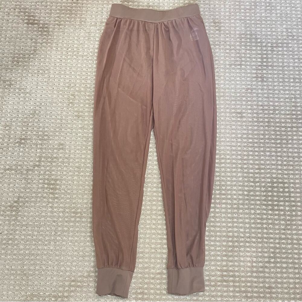 Balera Performance Mesh Jogger Pants in Mocha size Medium Child - Picture 6 of 8